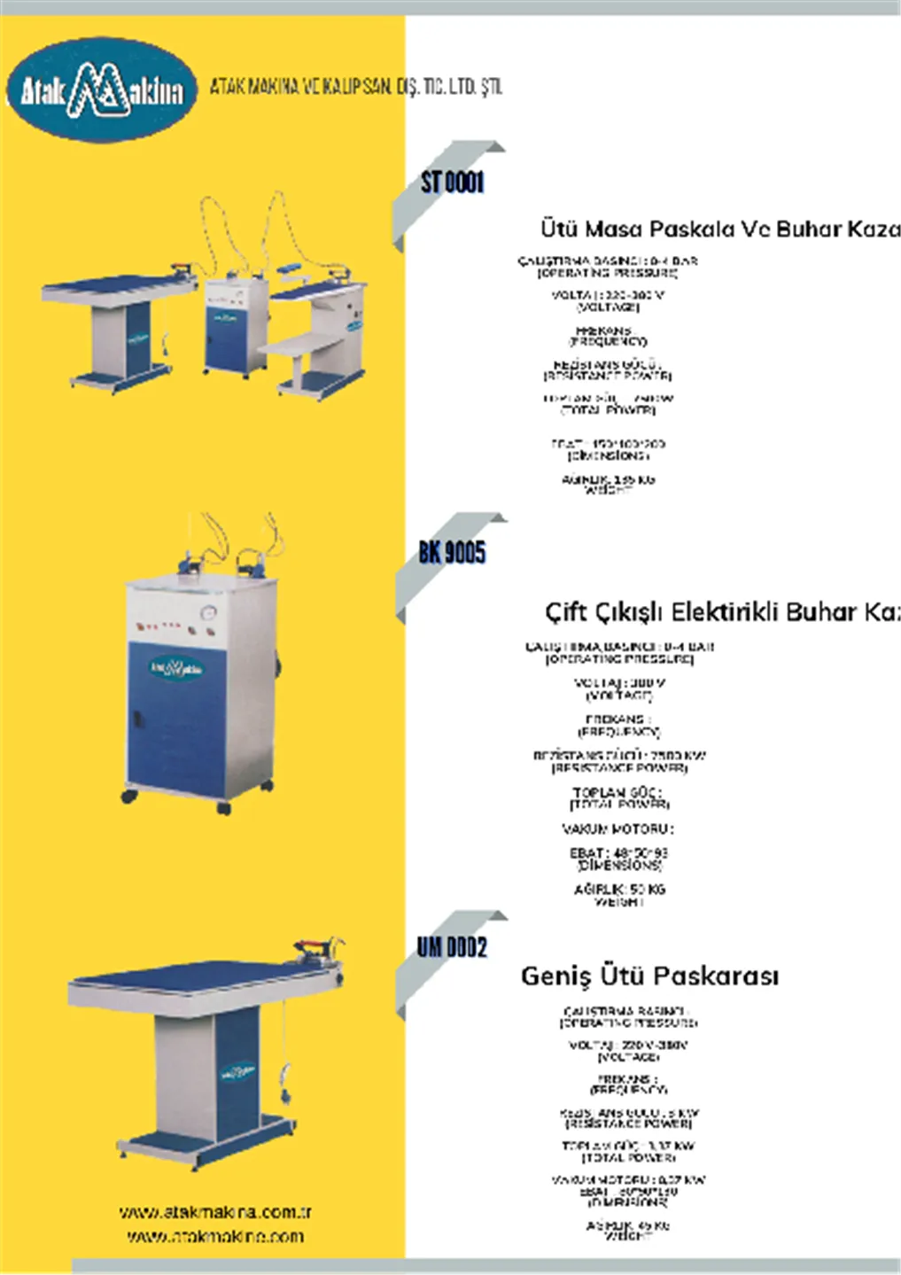 Ütü ve Masa Paskalları
