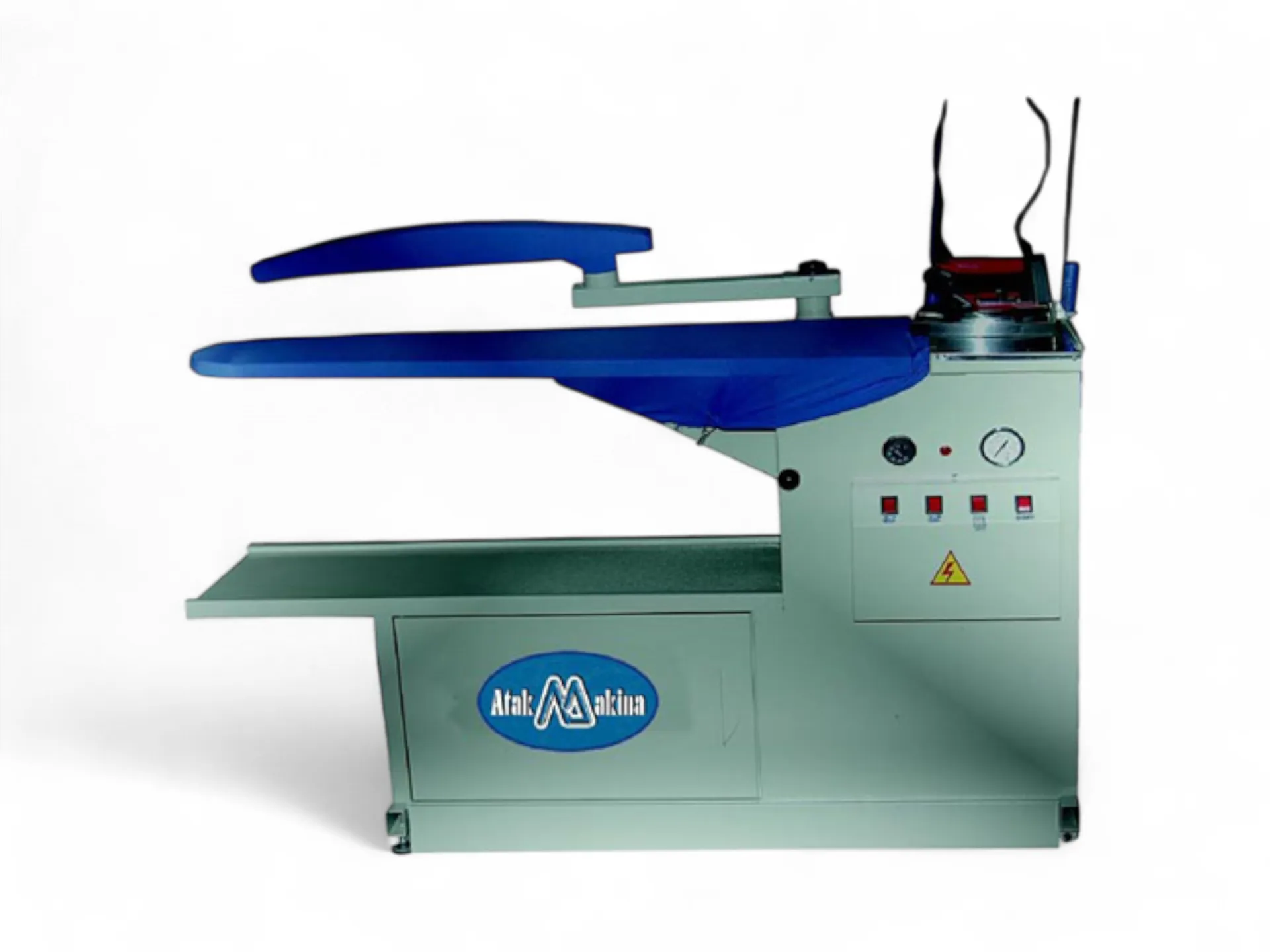 Narrow Ironing Table with Boiler (Heated Sleeve)