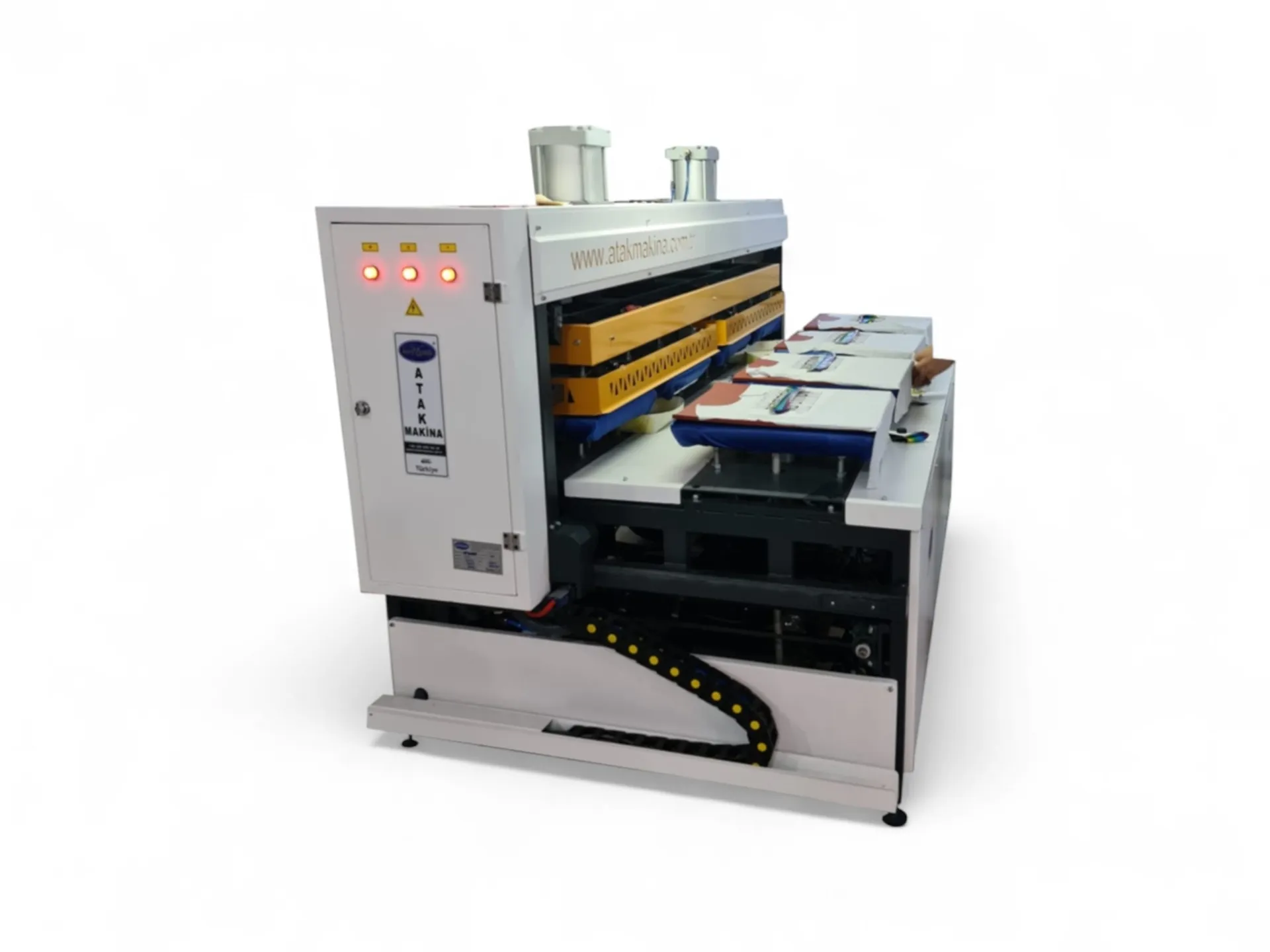 Eight-Table Steam Heat Press